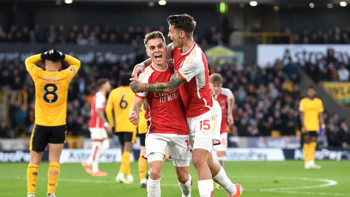 Arsenal 2-1 Wolves: Ngược dòng kịch tính